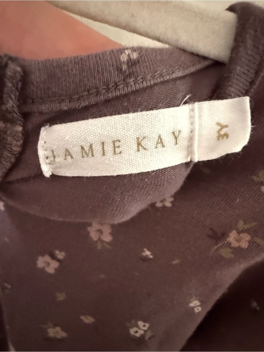 Jamie Kay Mauve Organic Cotton Bailey Top - Goldie Huckleberry - Picture 5 of 5